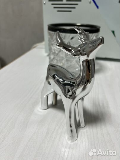 Статуэтка олень метал