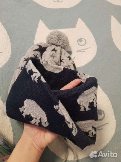 Шапка + снуд (zara) 48-52