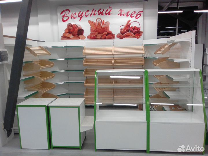 Новые Торговые прилавки и витрины из металла