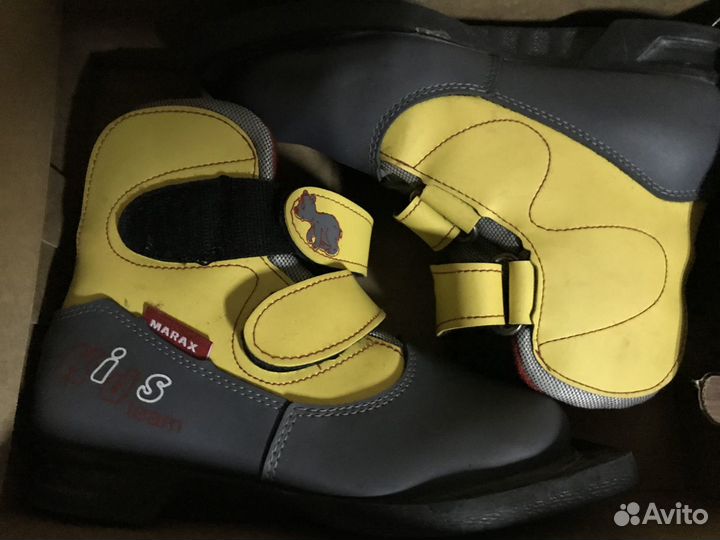 Ботинки новые лыжные детские