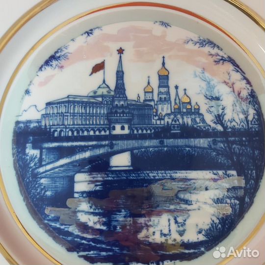 Блюдо фарфор бфз (СССР) 1973 -1991 г 34,5 см