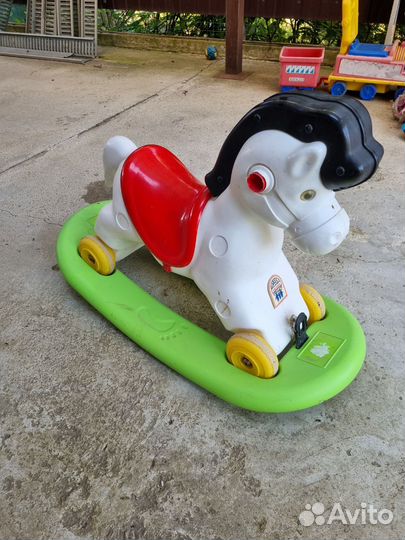 Детская лошадка качалка