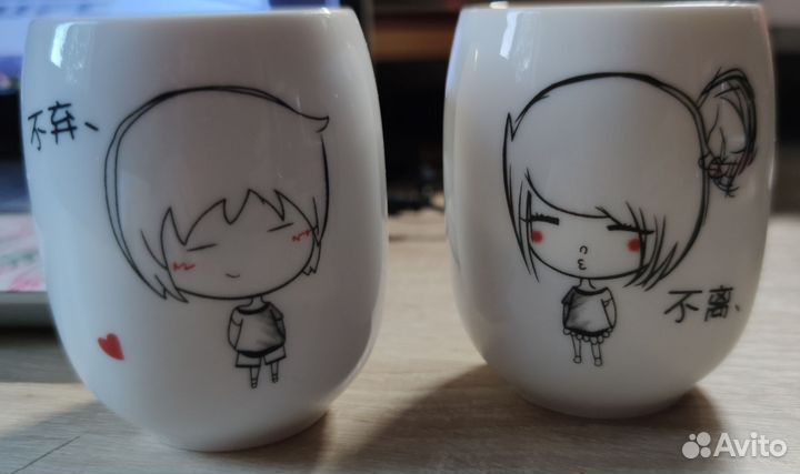 Чайный кофейный набор Влюбленные