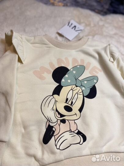 Костюм флисовый Zara. Минни. Новый