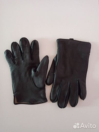 Перчатки кожаные мужские