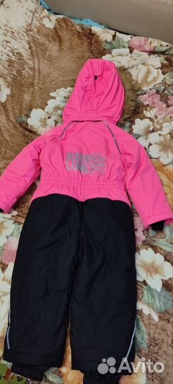 Зимний комбинезон для девочки 98