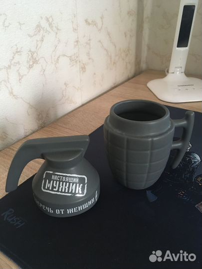 Кружка в виде гранаты