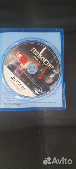 Robocop rogue city PS5 диск