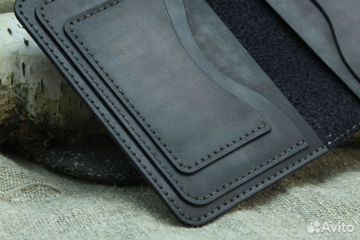 Обложка для документов натуральная кожа