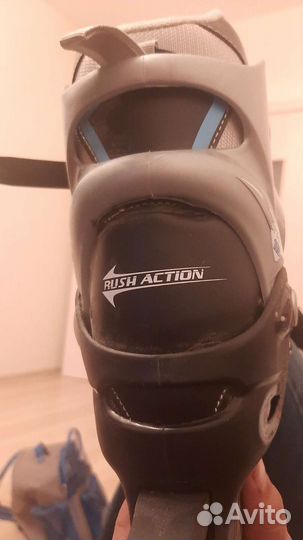 Роликовые коньки 34-37рр,защита,сумка