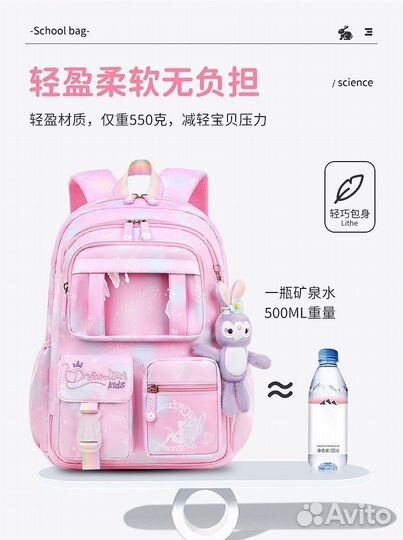 Школьный портфель для девочек новый