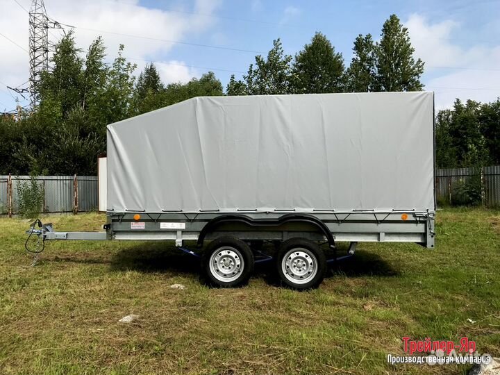 Прицеп легковой двухосный 3,5 х1.5