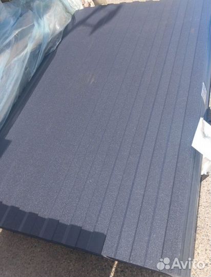 Профнастил Серый графит Матовый 2х1,2. Эконом