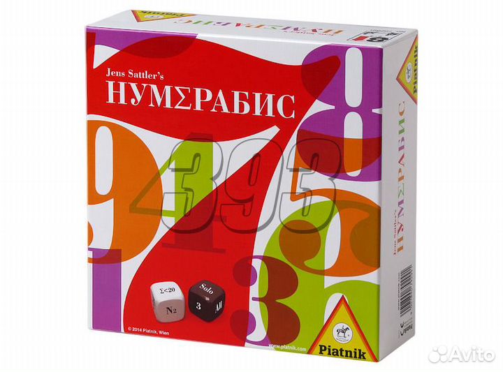 Настольная игра Нумерабис (35589)