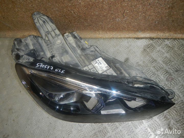 Б/У Б/У Фара правая, Mercedes-Benz
