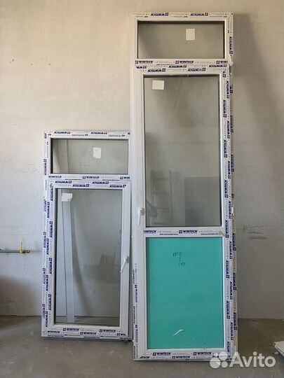 Двери пластиковые бу