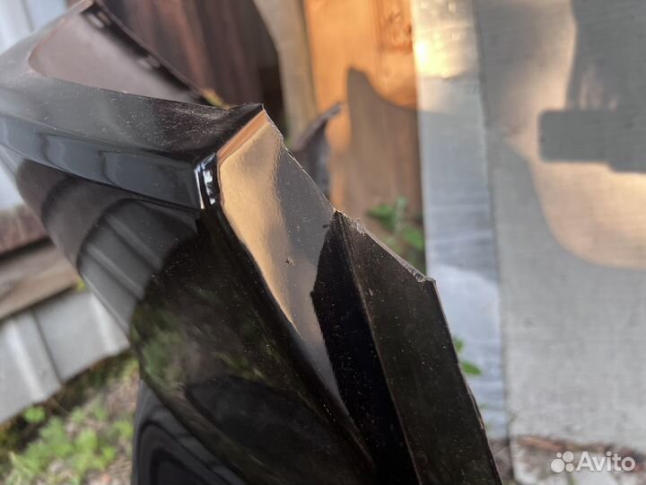 Задний бампер на mitsubishi lancer 10