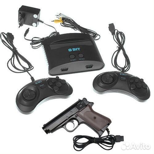 Приставка 8 бит Формула + пистолет