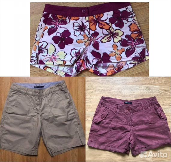 Шорты hm global sport savage лен promod джинса