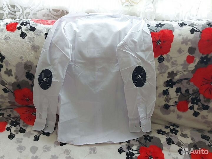 Рубашка белая 158