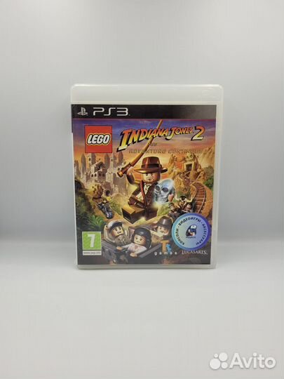Lego Indiana Jones 2: The Adventures Cont PS3(б/у)