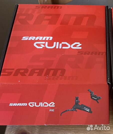 Тормоз 4х поршня Sram Guide RE новый