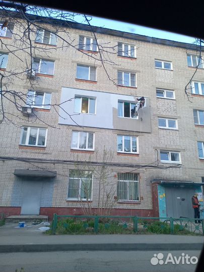 Наружное утепление стен фасадов квартир