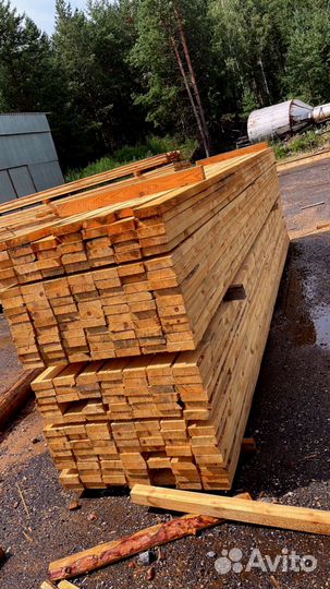 Доска обрезная 50х200х6000мм с доставкой