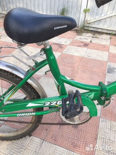 Велосипед складной Орион б/у, на ходу