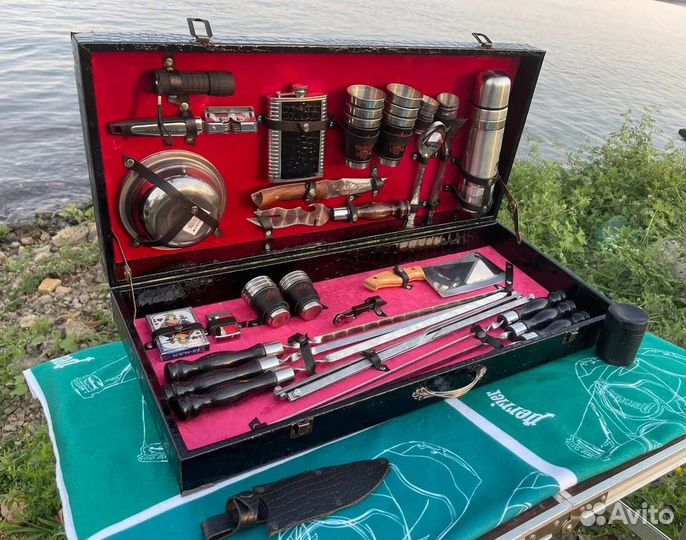 Шашлычный подарочный набор