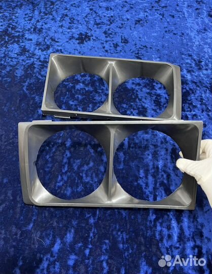 Ваз 2106 очки на решетку радиатора чёрные