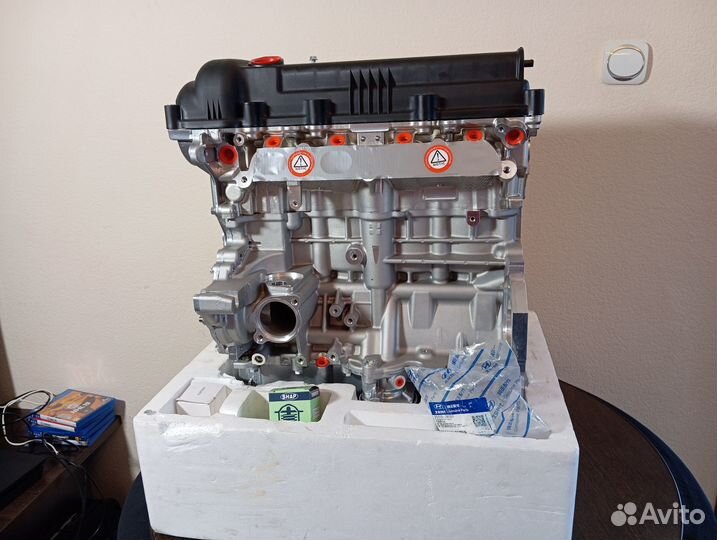 Новый двигатель Hyundai Solaris 1.6 G4FC G4FA