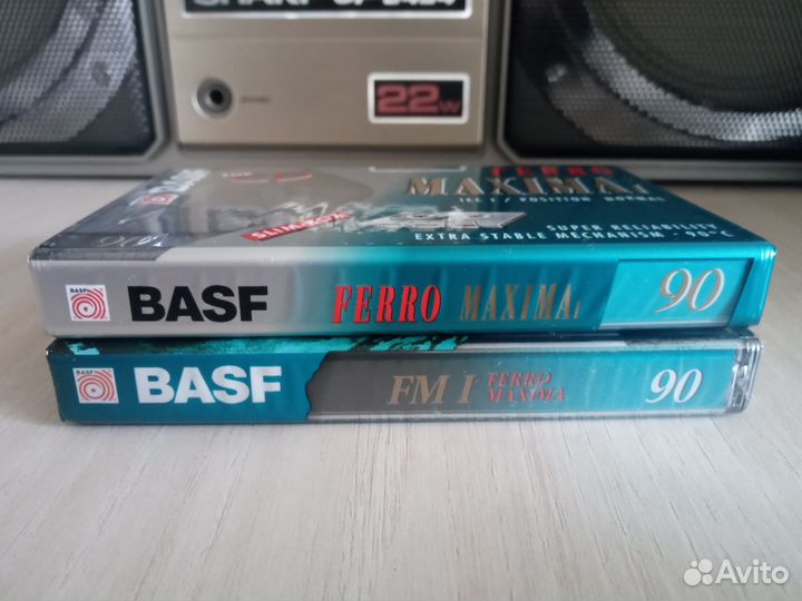 Аудиокассеты basf 2 шт