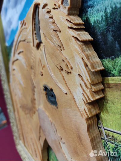 Картина лошадь