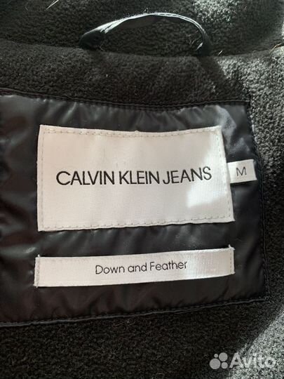 Calvin klein пуховик женский M