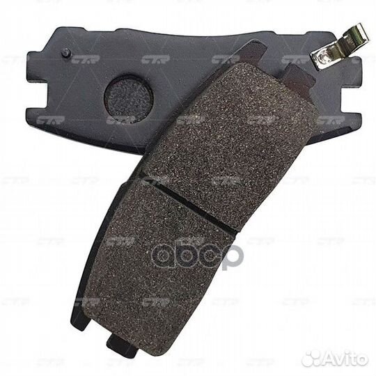 Колодки тормозные дисковые GK0404 CTR