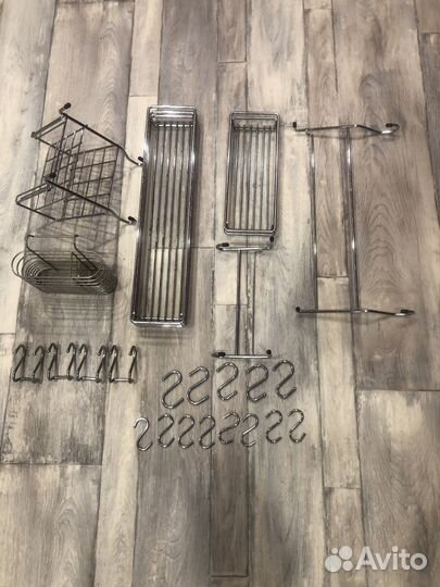 Набор полок для рейлинга на кухню