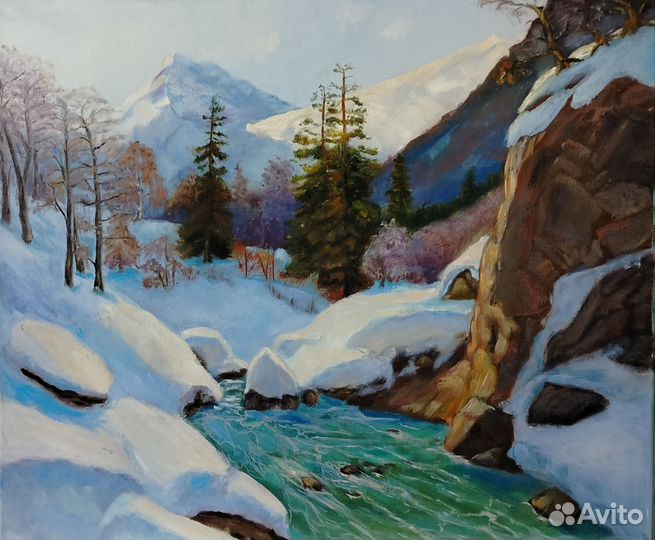 Картина маслом на холсте