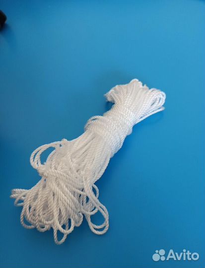 Сетка для баскетбольных колец белая нить 2,6 мм