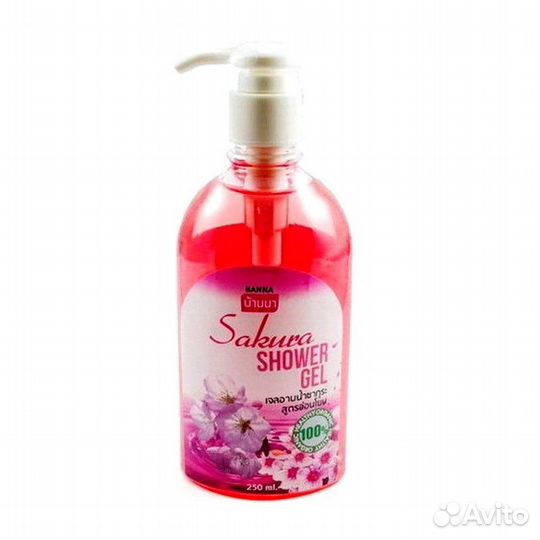 Гель д/душа Banna Цветущая сакура, 250мл