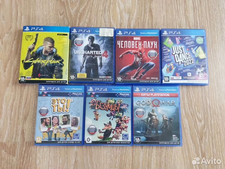 Игры для приставок ps4