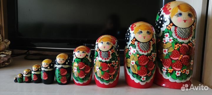 Матрёшки разные