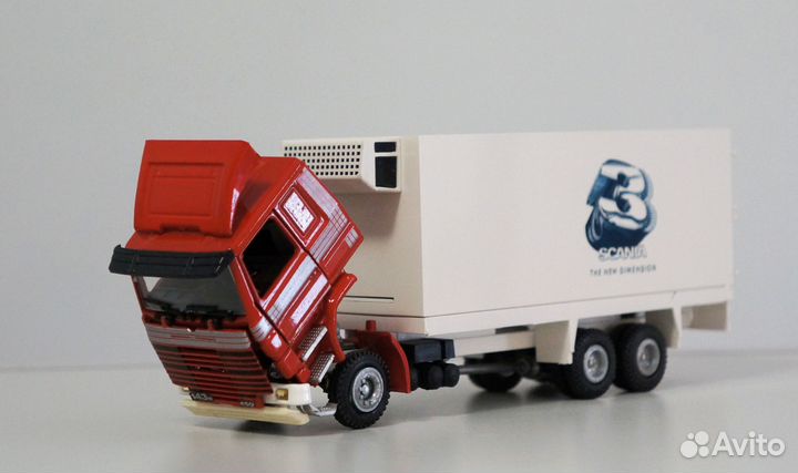 1/50 Scania 143M рефрижератор Tekno мегараритет