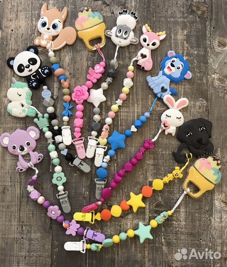 Именной держатель с грызунком