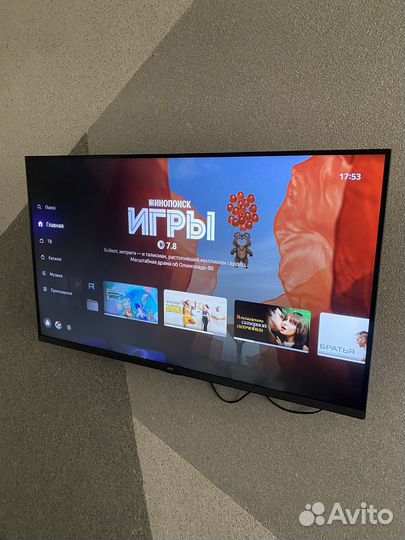 Телевизор SMART tv с алисой
