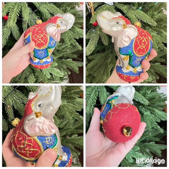 Стеклянные ёлочные игрушки с нюансами