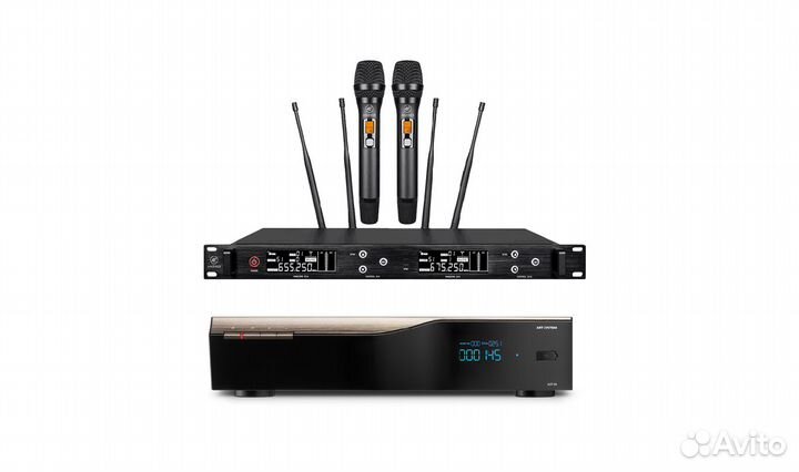 Караоке для дома и дачи AST 50 и микрофоны