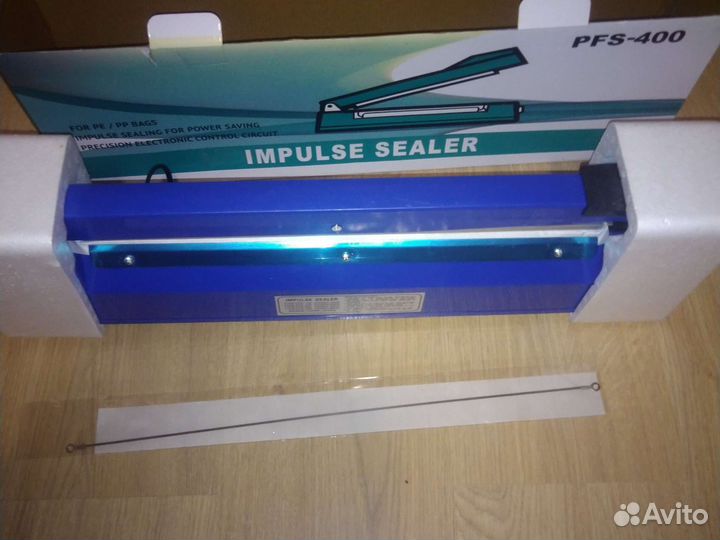 Импульсный запайщик пакетов 40см