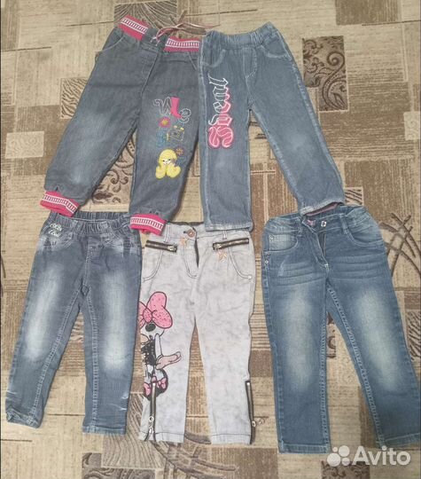 Два пакета вещей на девочку 2 + года