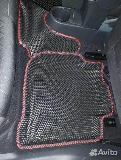 Eva коврики Skoda Rapid I и II пресс борта